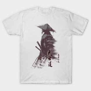 The Samurai Warrior - Anime Art T-Shirt